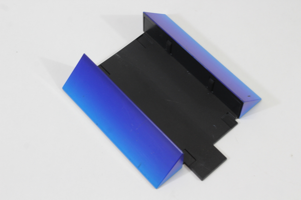 OEM Sony Playstation 2 Blue Vertical Stand SCPH-10040 PS2 (CHIPPED)