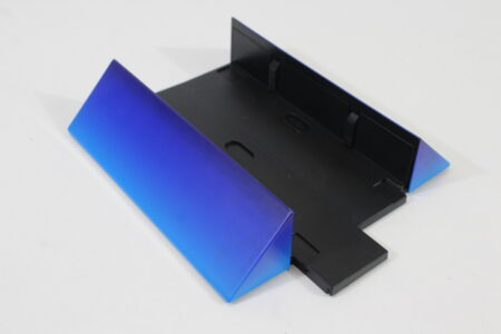 OEM Sony Playstation 2 Blue Vertical Stand SCPH-10220 Hard Drive Adjustable PS2 (CHIPPED)