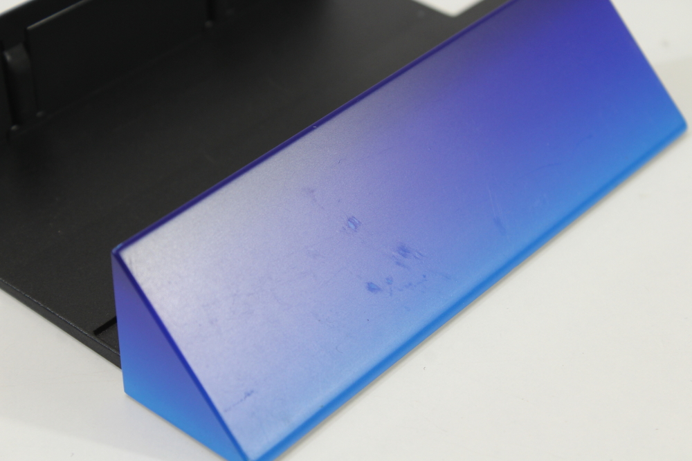 OEM Sony Playstation 2 Blue Vertical Stand SCPH-10040 PS2 (CHIPPED)