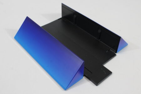 OEM Sony Playstation 2 Blue Vertical Stand SCPH-10040 PS2 (CHIPPED)
