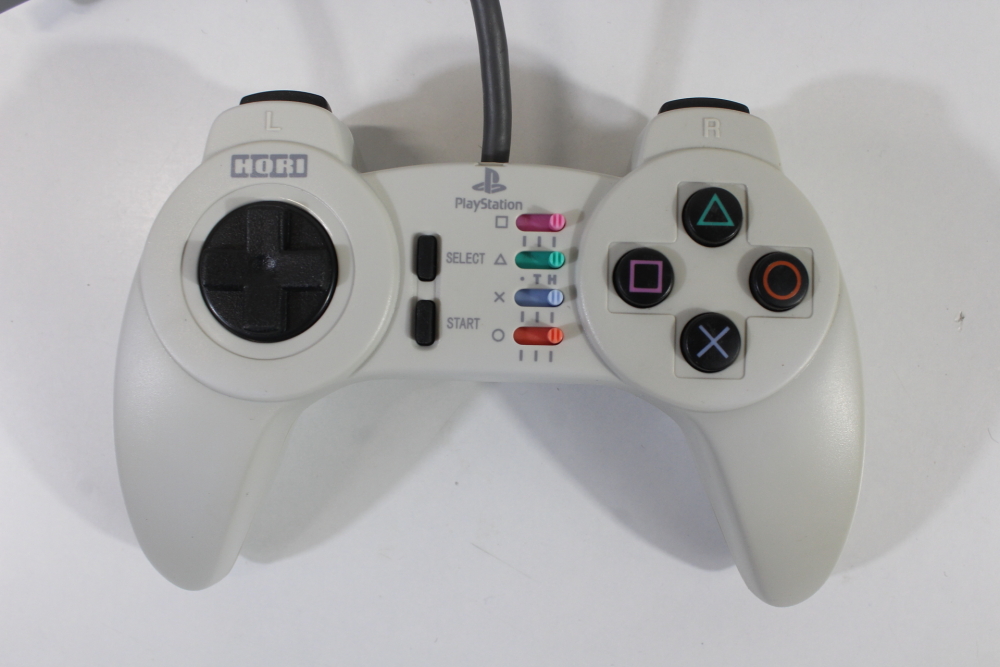 Hori Pad 2 Turbo Grey Controller Pad (B) Playstation PS1