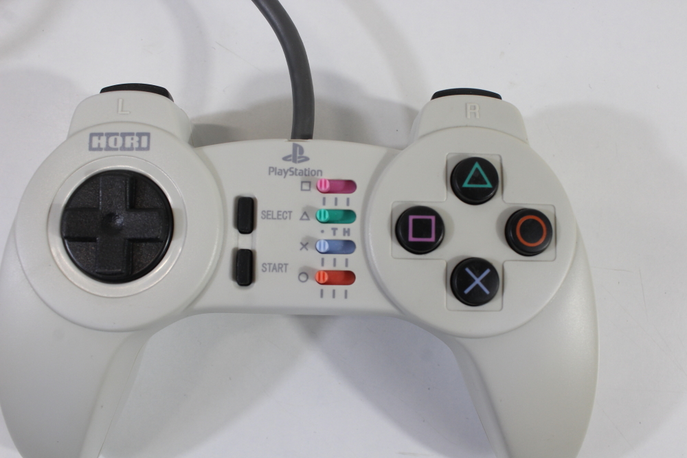 Hori Pad 2 Turbo Grey Controller Pad (B) Playstation PS1