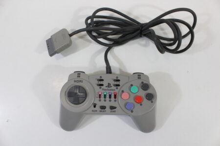 Hori Fighting Commander 10B SLPH-00012 Grey Controller Pad (B) Playstation PS1