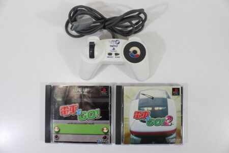 Official Taito Train Controller TCPP-20002 W/ Densha de Go! 1 & 2 (B) PlayStation PS1
