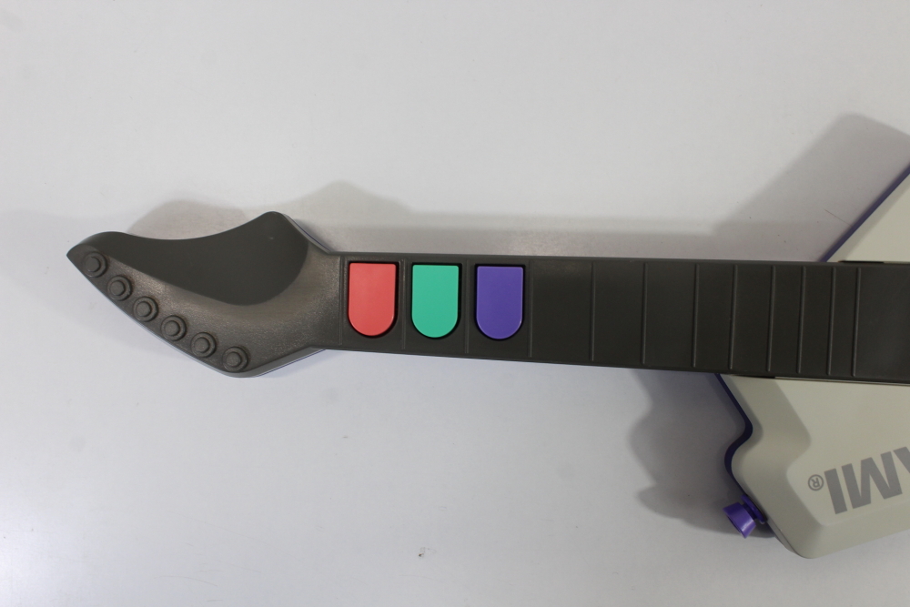 Konami Guitar Freaks RU018 Controller W/ Strap & Guitar Freaks (B) Playstation PS1 PS2