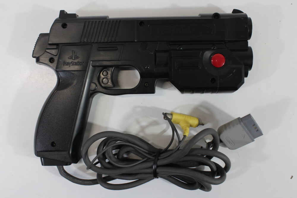 Namco NPC-103 GunCon Light Gun Controller With Gunbarl & Gunbullet (B) Playstation PS1