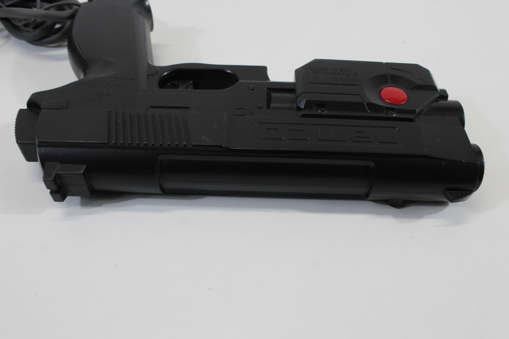 Namco NPC-103 GunCon Light Gun Controller With Gunbarl & Gunbullet (B) Playstation PS1