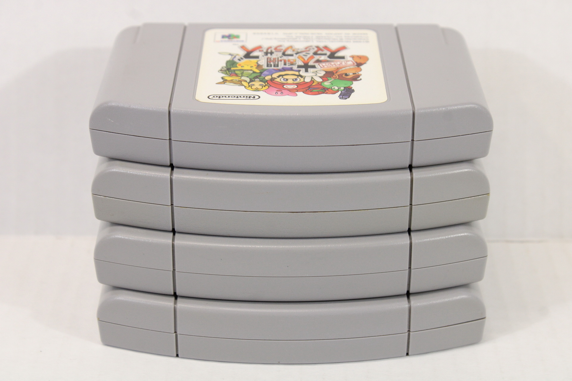 Lot of 4 Super Smash Bros Famista Baseball Nagano Olympics '98 Pokemon Snap (B) Nintendo 64 N64