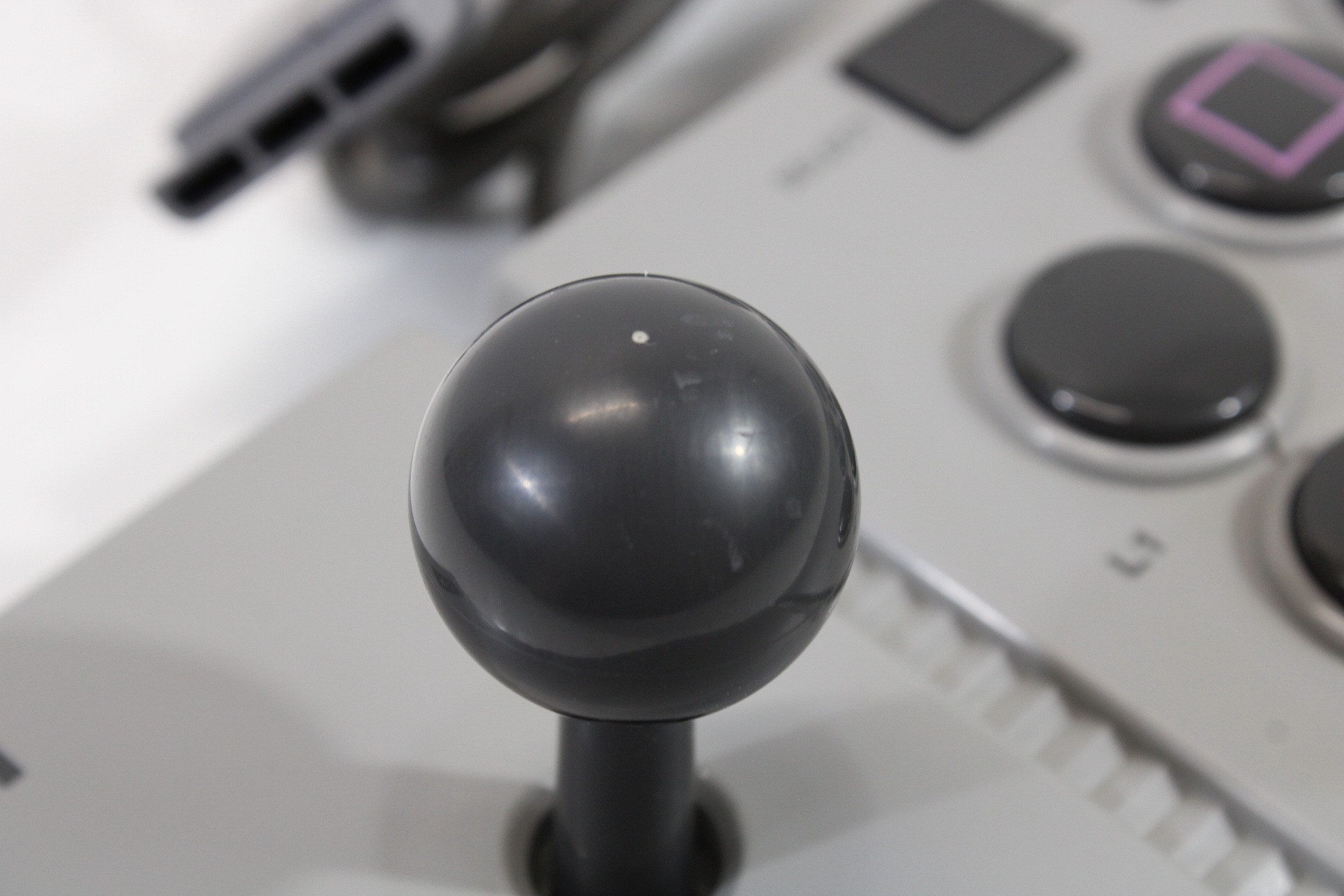 ASCII Fighter Stick V Jr. Arcade Joystick Controller ASC-0504J (B) Playstation PS1