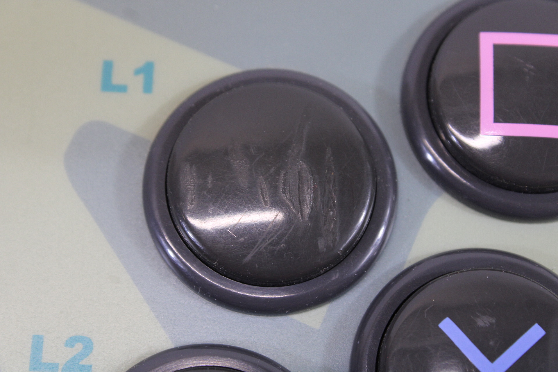 ASCII Stick FT2 Original Arcade Fighting Controller ASC-0527v (B) Playstation PS1