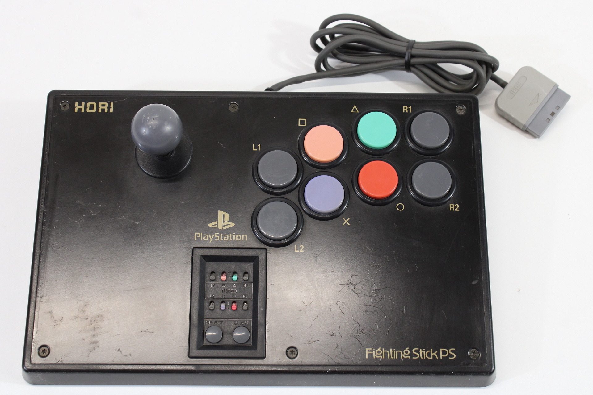 HORI Fighting Stick PS HPS-07 Joystick Controller (B) PlayStation PS1 PS2