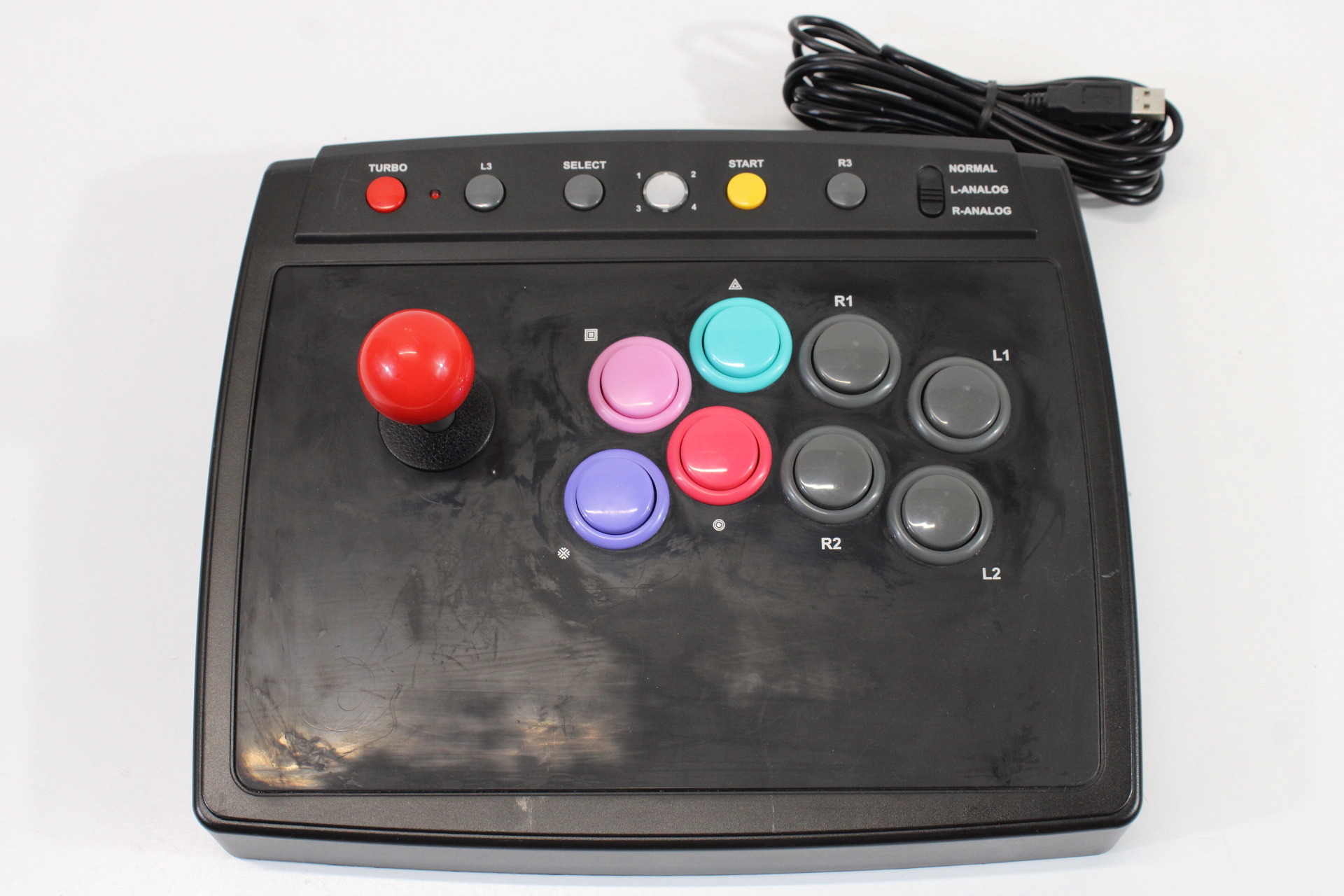 PS3 Arcade Stick ARASHI II 2 Joystick Controller Pad ANS-P037 (B) PlayStation 3 PS3 PC