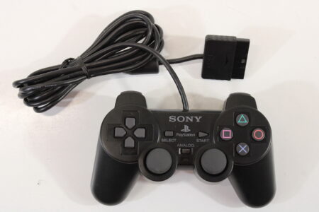 Official Dualshock 2 Black Controller Pad SCPH-10010 OEM (B) SONY PlayStation 2 PS2