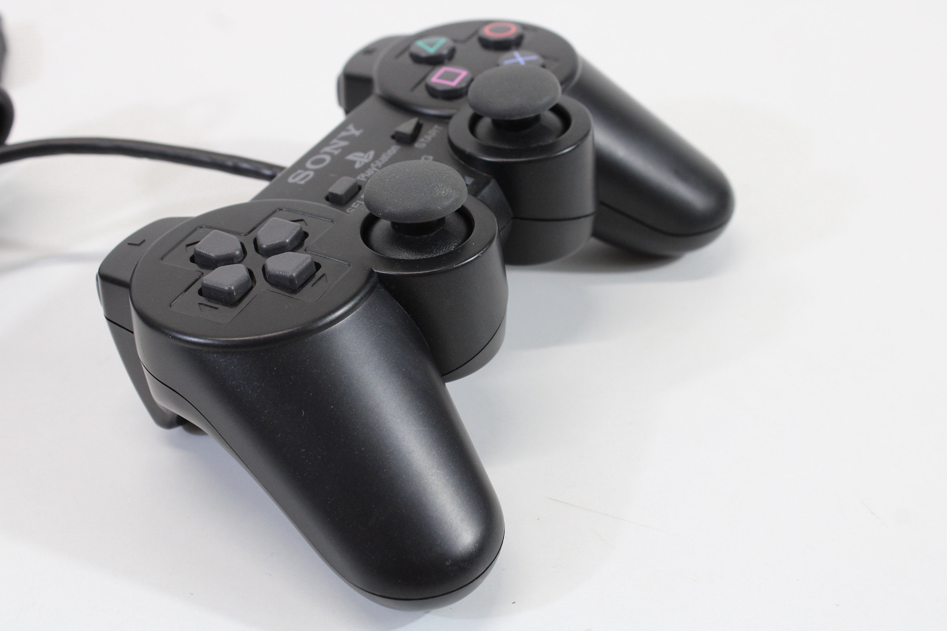 Official Dualshock 2 Black Controller Pad SCPH-10010 OEM (B) SONY PlayStation 2 PS2