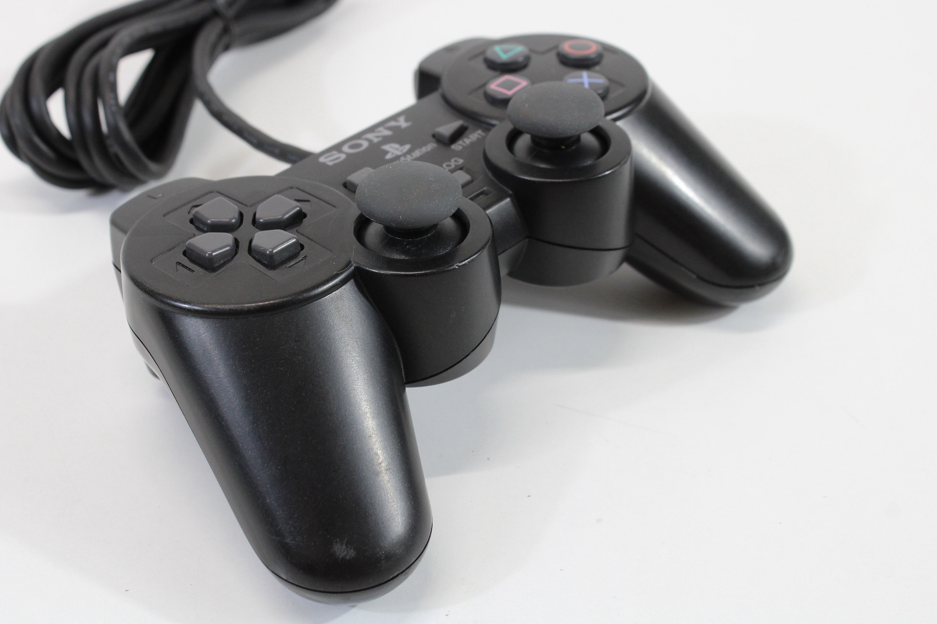 Official Dualshock 2 Black Controller Pad SCPH-10010 OEM (B) SONY PlayStation 2 PS2