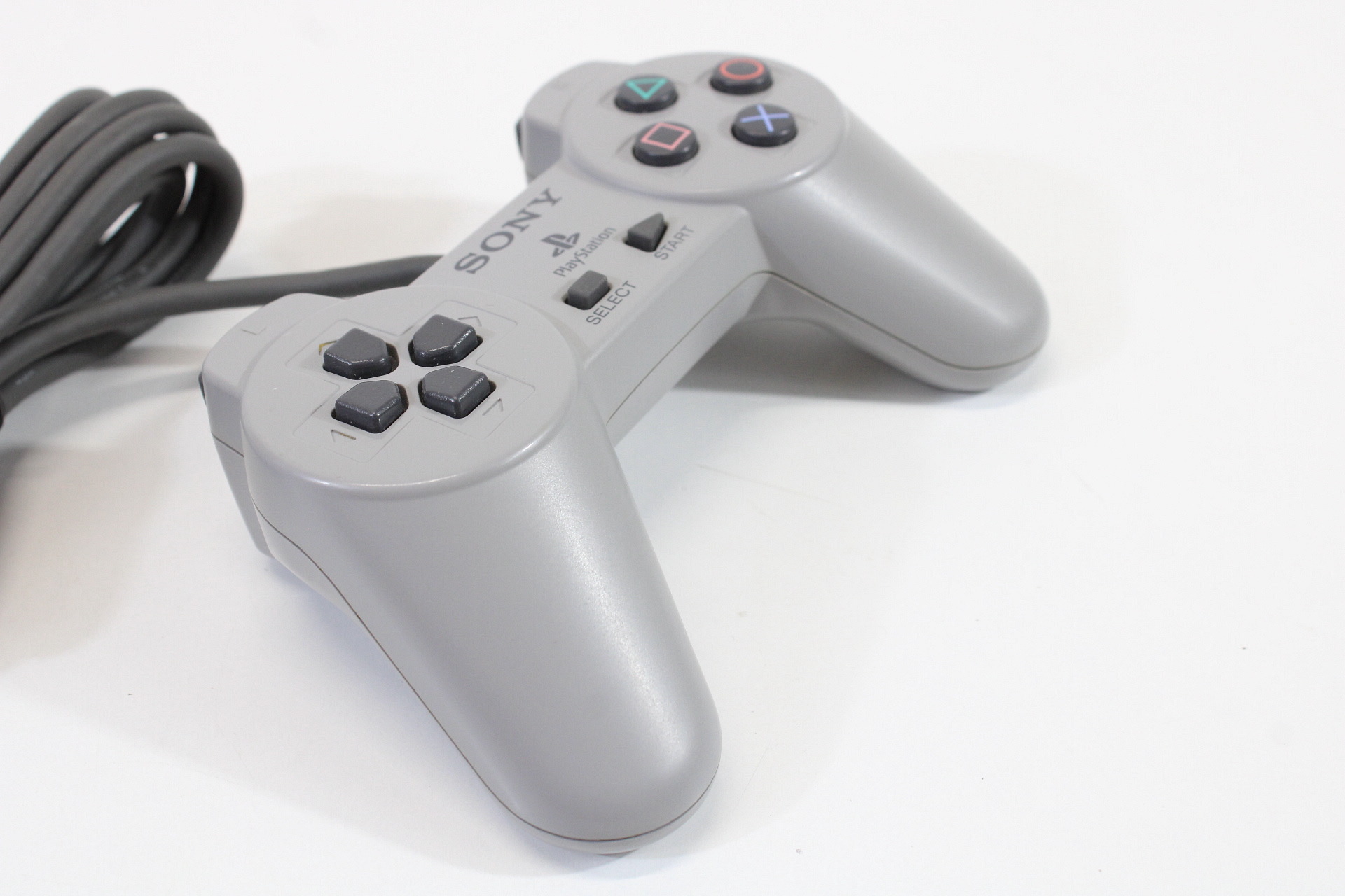 Official PlayStation Controller Pad Gray SCPH-1080 OEM (B) Sony PlayStation PS