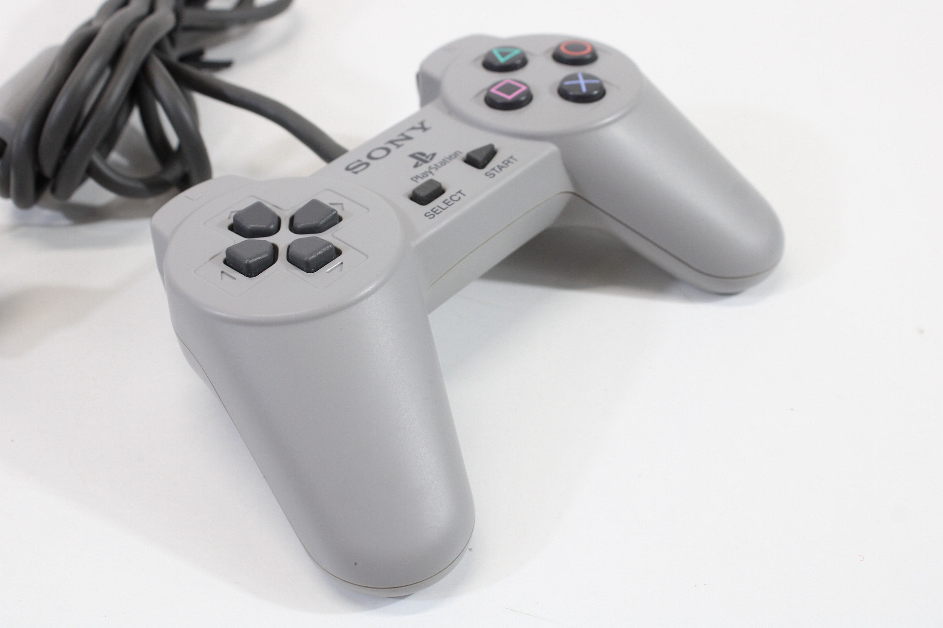 Official PlayStation Controller Pad Gray SCPH-1080 OEM (B) Sony PlayStation PS