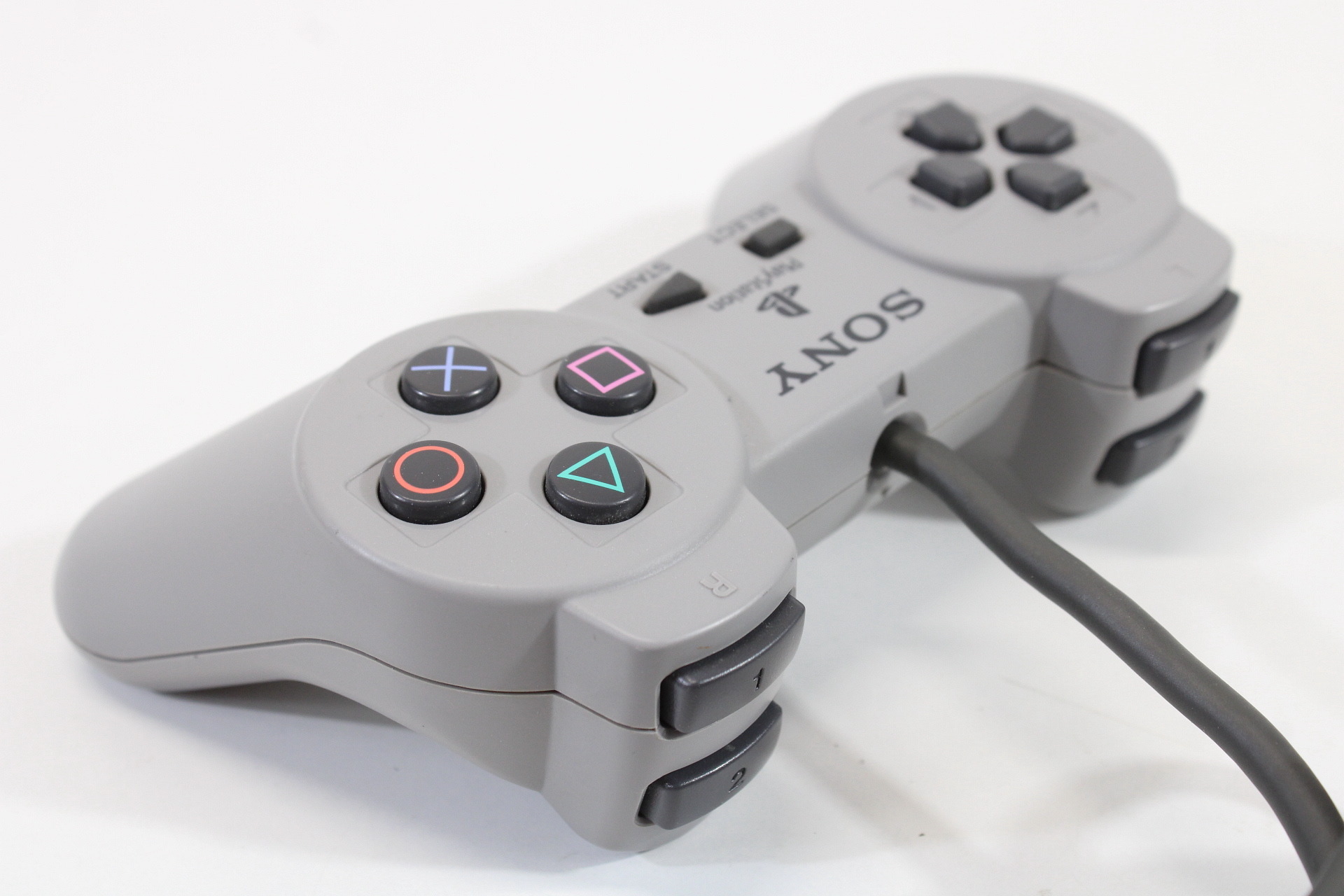 Official PlayStation Controller Pad Gray SCPH-1080 OEM (B) Sony PlayStation PS