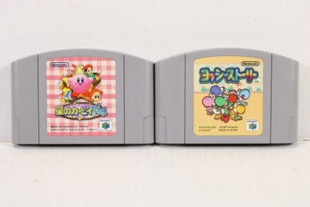 Lot of 2 Kirby Crystal Shards & Yoshi's Story (B) Nintendo 64 N64