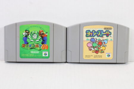 Lot of 2 Yoshi's Story & Mario Golf 64 (C) Nintendo 64 N64