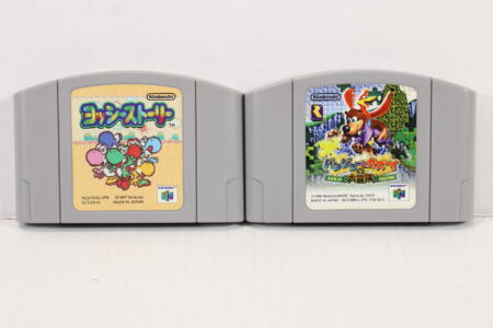 Lot of 2 Yoshi's Story & Banjo Kazooie (C) Nintendo 64 N64