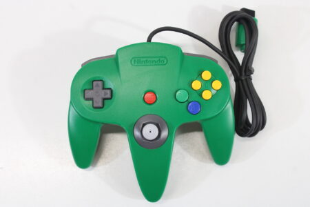 Official Nintendo 64 Controller Green 10/10 Tight Stick (B) Nintendo 64 N64