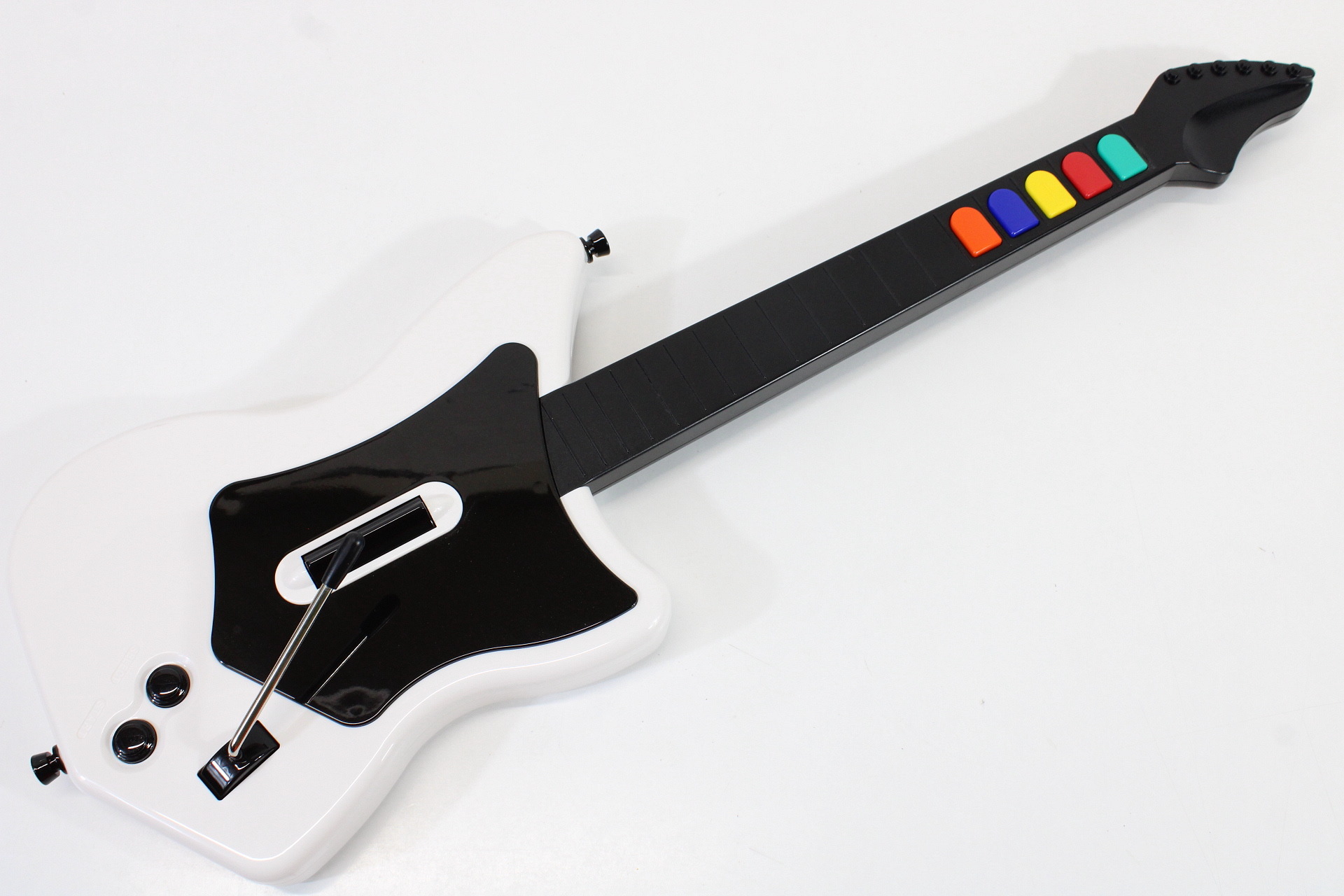Red Octane Guitar Hero Wireless Controller Boxed with Receiver, Guitar Hero Game, and Strap (B) PlayStation 2 PS2