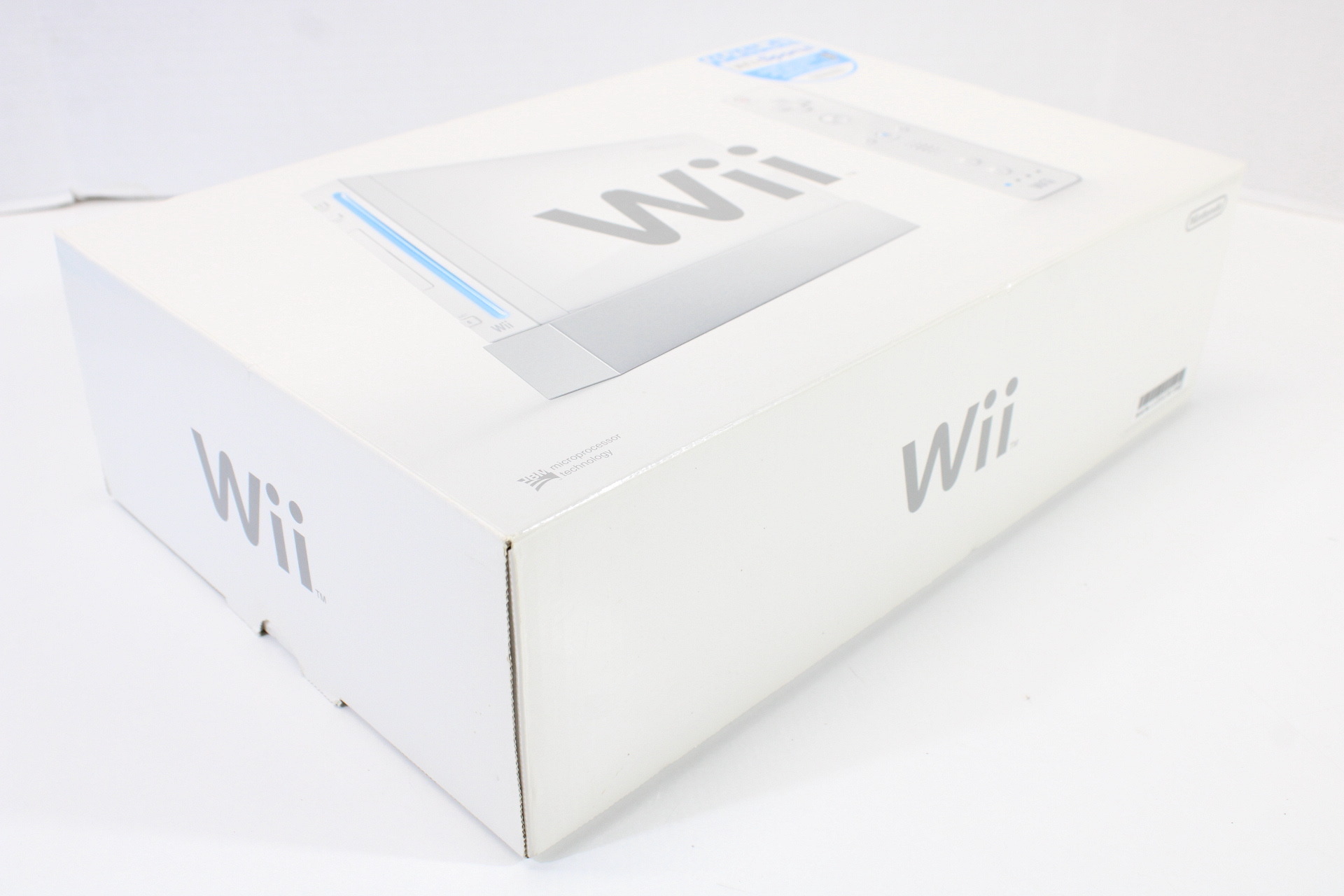 North American Nintendo Wii White Console Boxed 3 Games Controller Cables RVL-001(USA) (B)