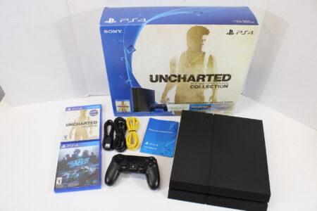 North American PlayStation 4 PS4 console Boxed CUH-1215A Uncharted Need for Speed (USA) (B)