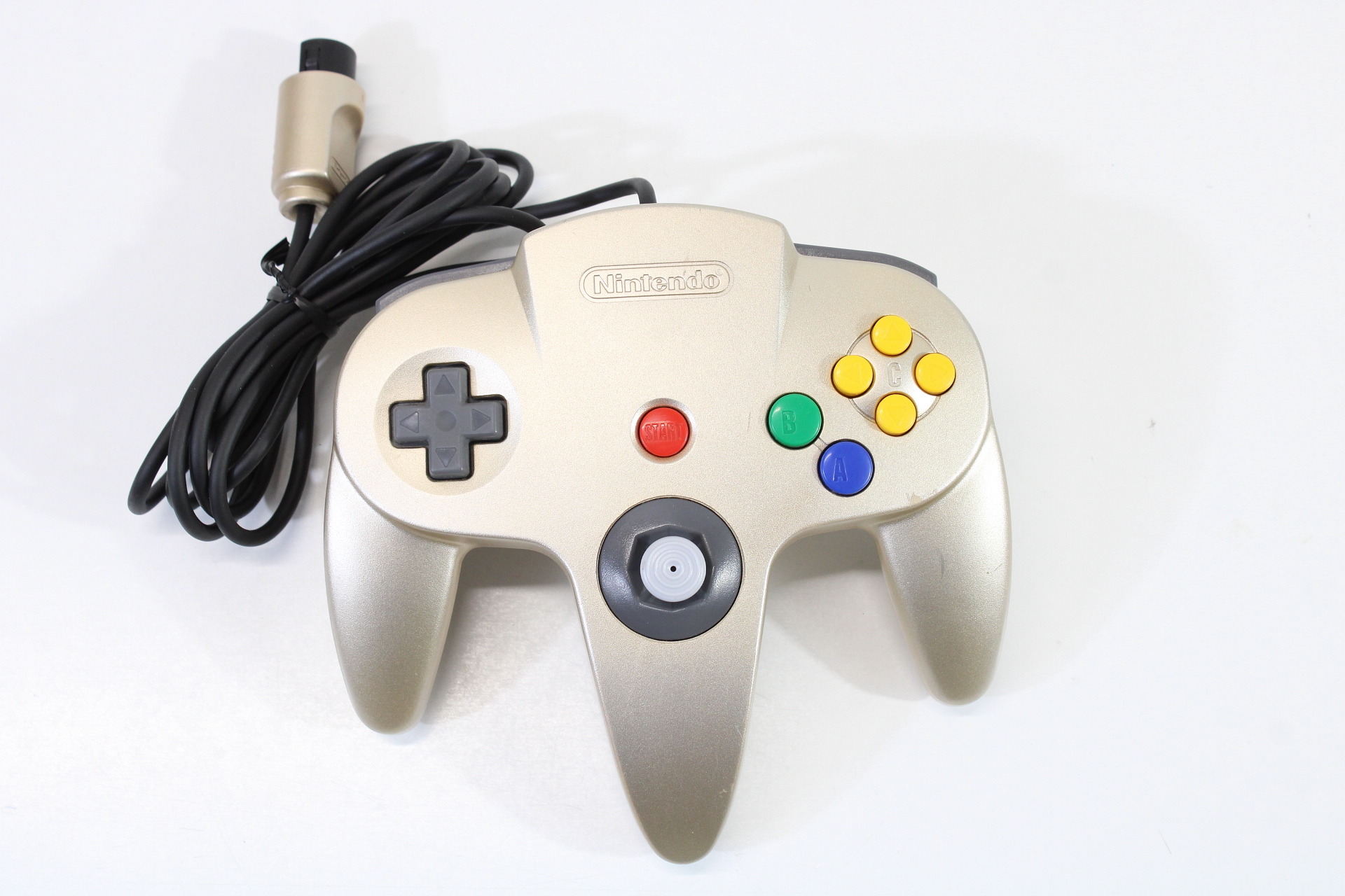 Official Nintendo 64 Controller Toys 'R Us Limited Gold 9/10 Tight Stick (B) N64