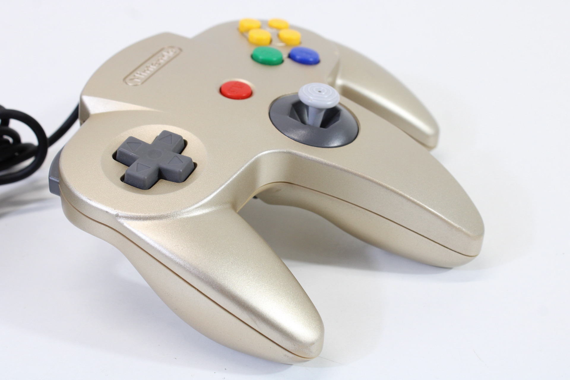 Official Nintendo 64 Controller Toys 'R Us Limited Gold 9/10 Tight Stick (B) N64