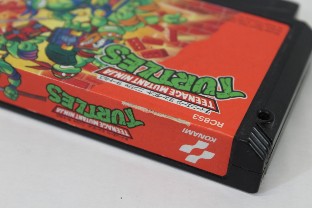 Teenage Mutant Ninja Turtles TMNT (B) Nintendo Famicom FC
