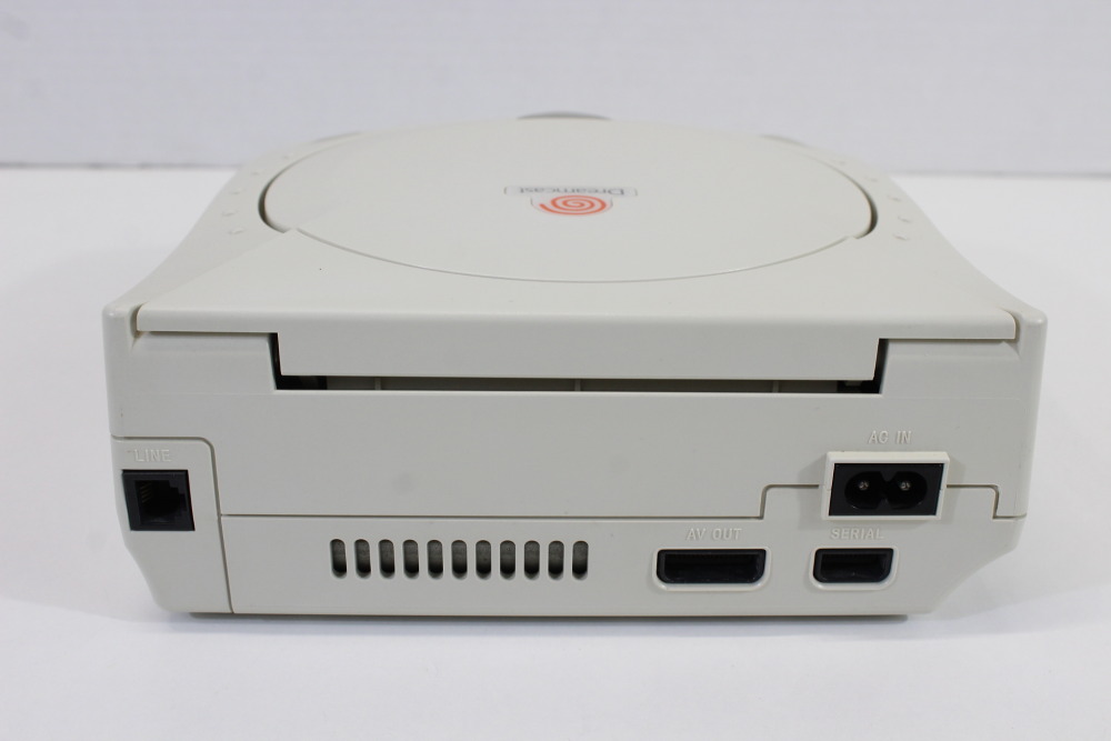 SEGA Dreamcast White Console & Controller AC AV HKT-3000 (B New Clock Battery) SEGA Dreamcast DC