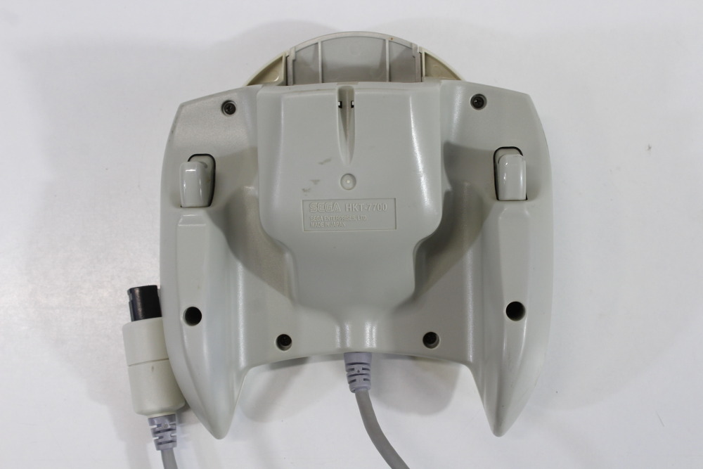 SEGA Dreamcast White Console & Controller AC AV HKT-3000 (C Discolored New Clock Battery) SEGA Dreamcast DC