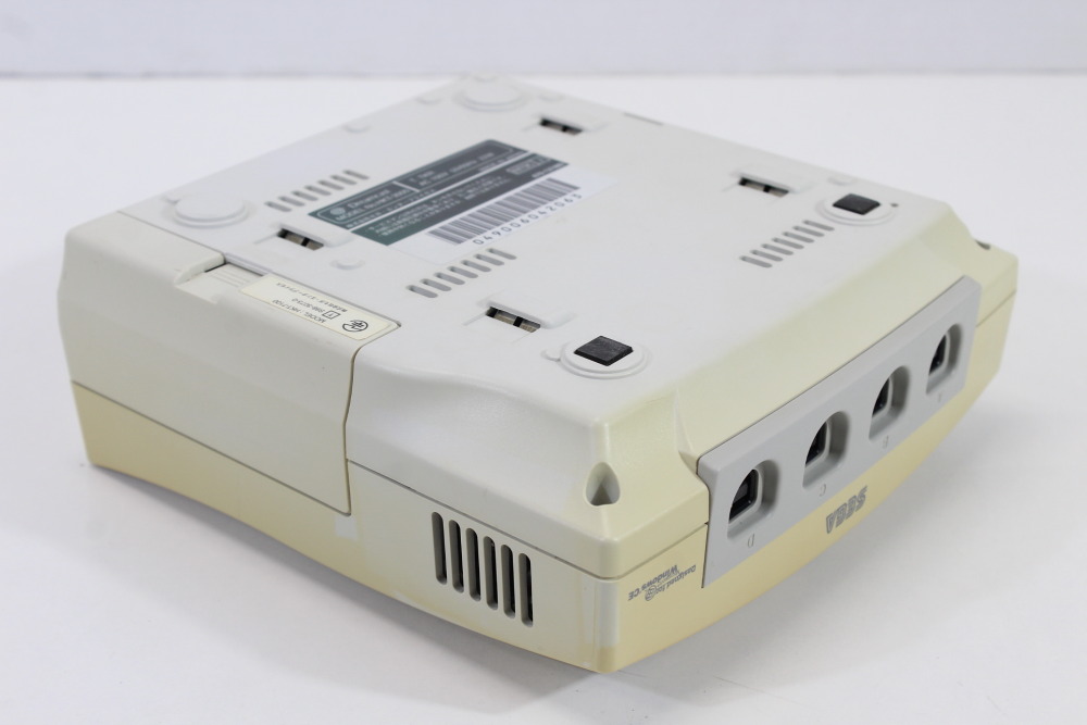 SEGA Dreamcast White Console & Controller AC AV HKT-3000 (C Discolored New Clock Battery) SEGA Dreamcast DC