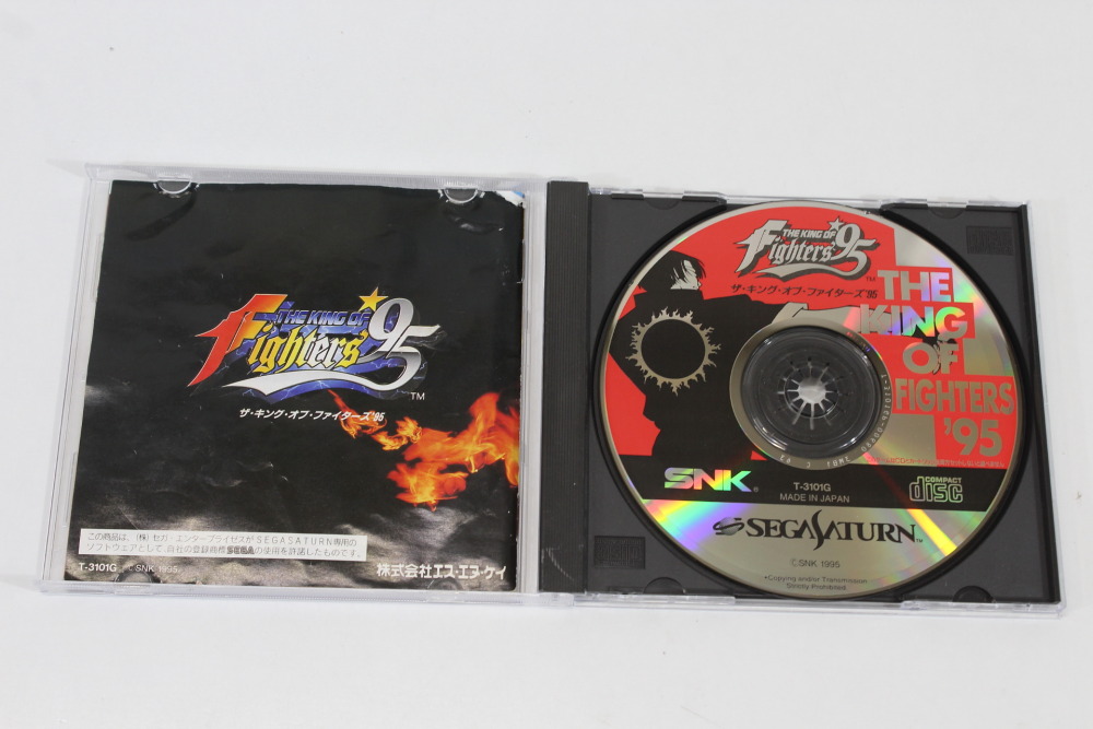 The King of Fighters 95 W/ ROM/RAM Cart (B) SEGA SATURN SS