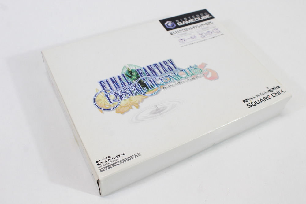 Final Fantasy Crystal Chronicles CIB Boxed W/ GBA Cable (A) Nintendo GameCube GC