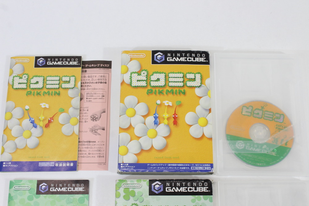 Lot of 2 Pikmin 1 & 2 (B) Nintendo GameCube GC