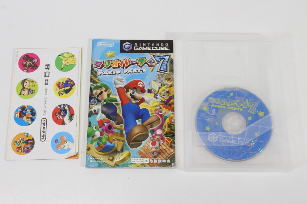 Lot of 4 Mario Party 4 5 6 7 (B) Nintendo GameCube GC