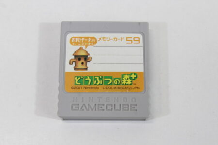 Official Nintendo GameCube Memory Card 59 Blocks Animal Crossing OEM DOL-008 (B) Nintendo GameCube GC