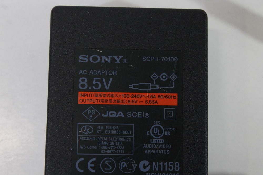 PS2 SCPH-77000 Slim Clear Purple Console Wireless Controller AV Cable AC Adapter (A) SONY PlayStation 2 PS2