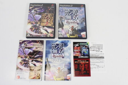 Lot of 2 Mobile Suit Gundam Musou 2 & Special Warriors CIB (B) SONY PlayStation 2 PS2