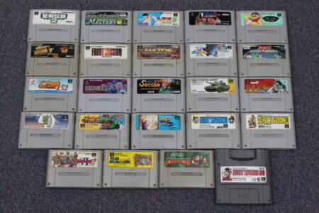 Wholesale Lot of 24 Nintendo Super Famicom Games SFC (Untested / Uncleaned)
