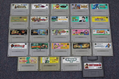 Wholesale Lot of 24 Nintendo Super Famicom Games SFC (Untested / Uncleaned)