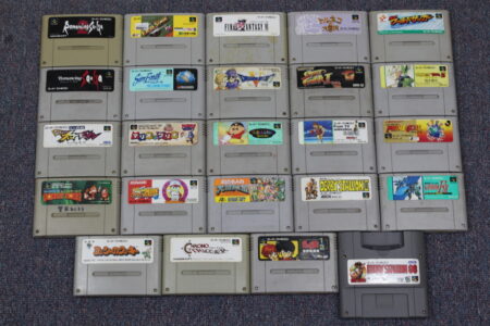 Wholesale Lot of 24 Nintendo Super Famicom Games SFC (Untested / Uncleaned)