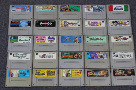 Wholesale Lot of 25 Nintendo Super Famicom Games SFC (Untested / Uncleaned)