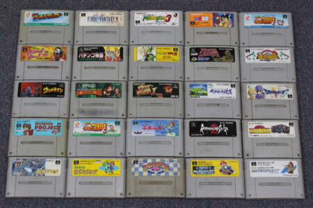 Wholesale Lot of 25 Nintendo Super Famicom Games SFC (Untested / Uncleaned)