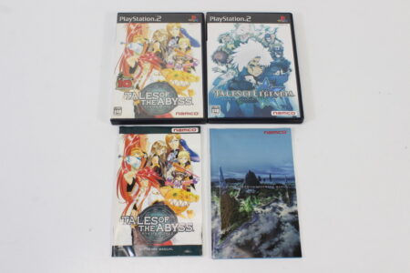 Lot of 2 Tales of The Abyss & Legendia CIB (B) SONY PlayStation 2 PS2