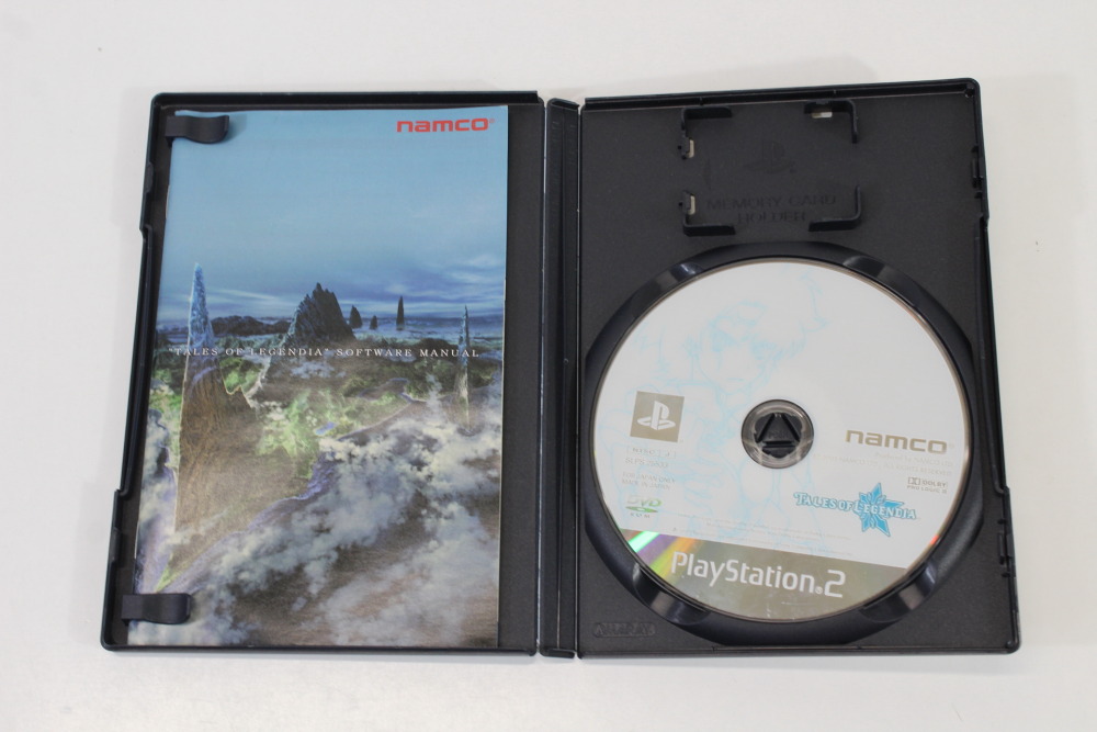 Lot of 2 Tales of The Abyss & Legendia CIB (B) SONY PlayStation 2 PS2