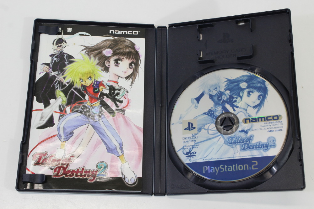 Lot of 2 Tales of Destiny 1 & 2 CIB (B) SONY PlayStation 2 PS2